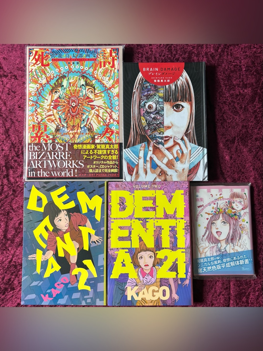 Shintaro Kago Manga & Art Book Bundle
